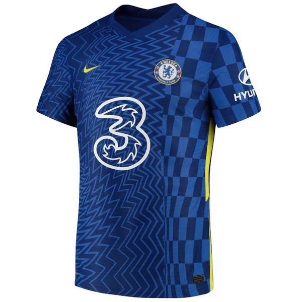 Camiseta Chelsea 1ª Kit 2021 2022 Azul